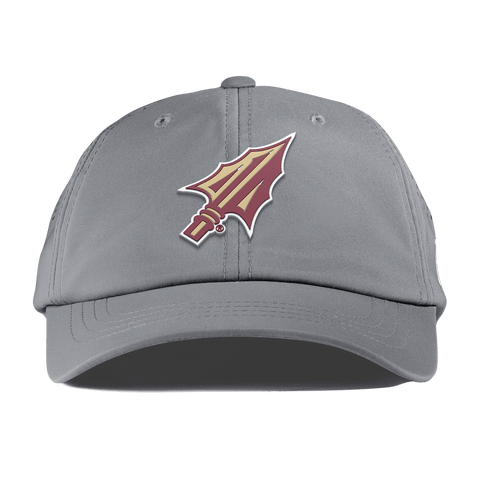 Florida State University "FSU Spear Tip" Performance Dad Hat Slate