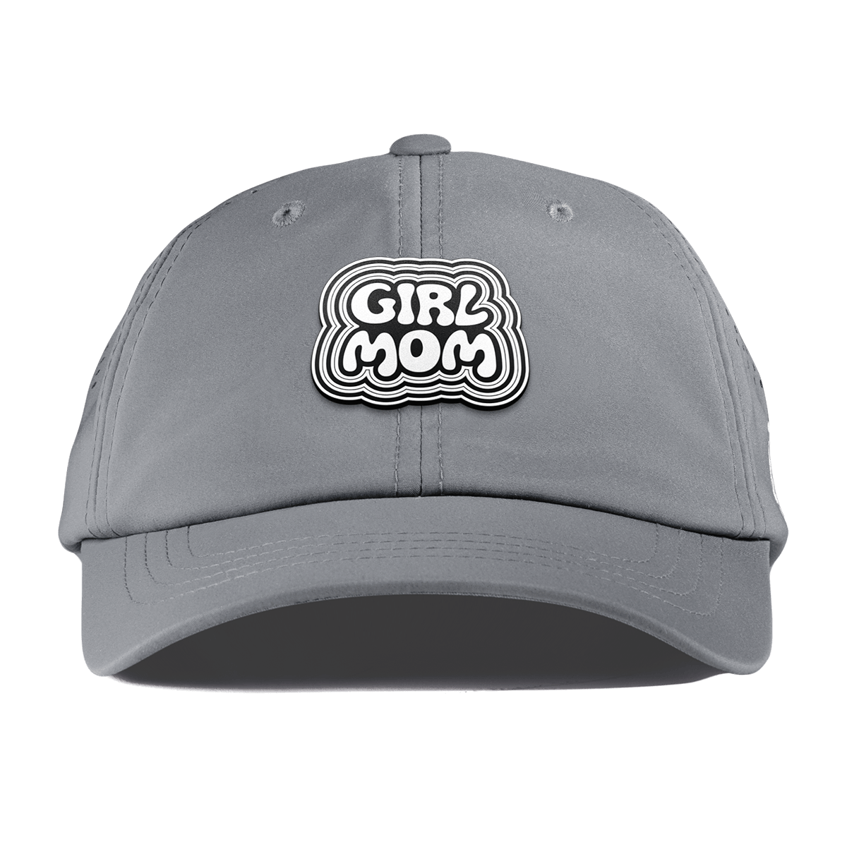 Girl Mom Performance Dad Hat Slate