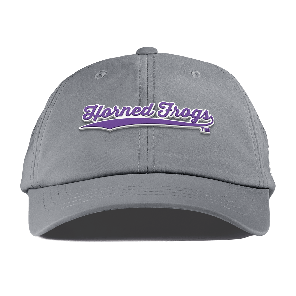 Texas Christian University "TCU Horned Frogs Scripts" Performance Dad Hat Slate