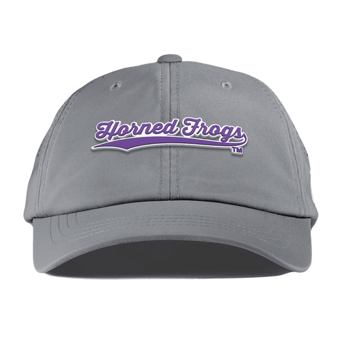 Texas Christian University "TCU Horned Frogs Scripts" Performance Dad Hat Slate