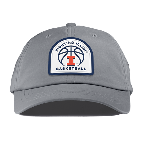 University of Illinois "Illinois Basketball" Performance Dad Hat Slate