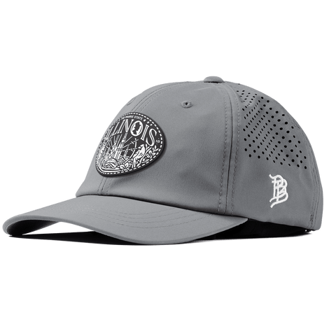 Illinois Traveler Performance Dad Hat Slate