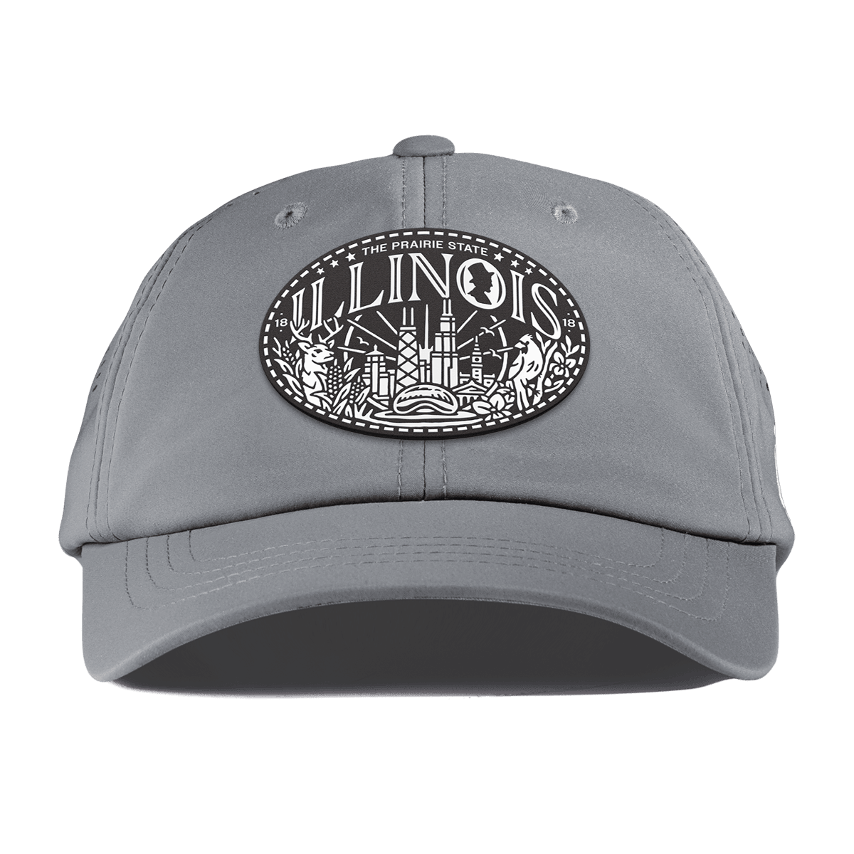 Illinois Traveler Performance Dad Hat Slate