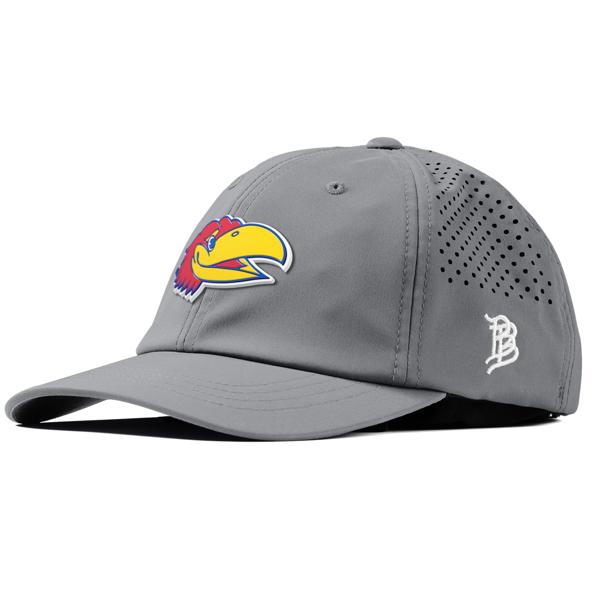 University of Kansas "KU Big Jay" Performance Dad Hat Slate