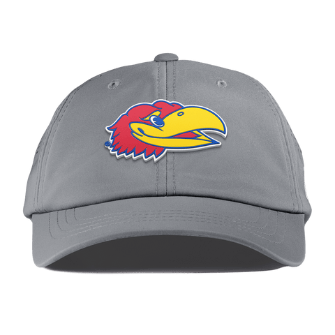 University of Kansas "KU Big Jay" Performance Dad Hat Slate