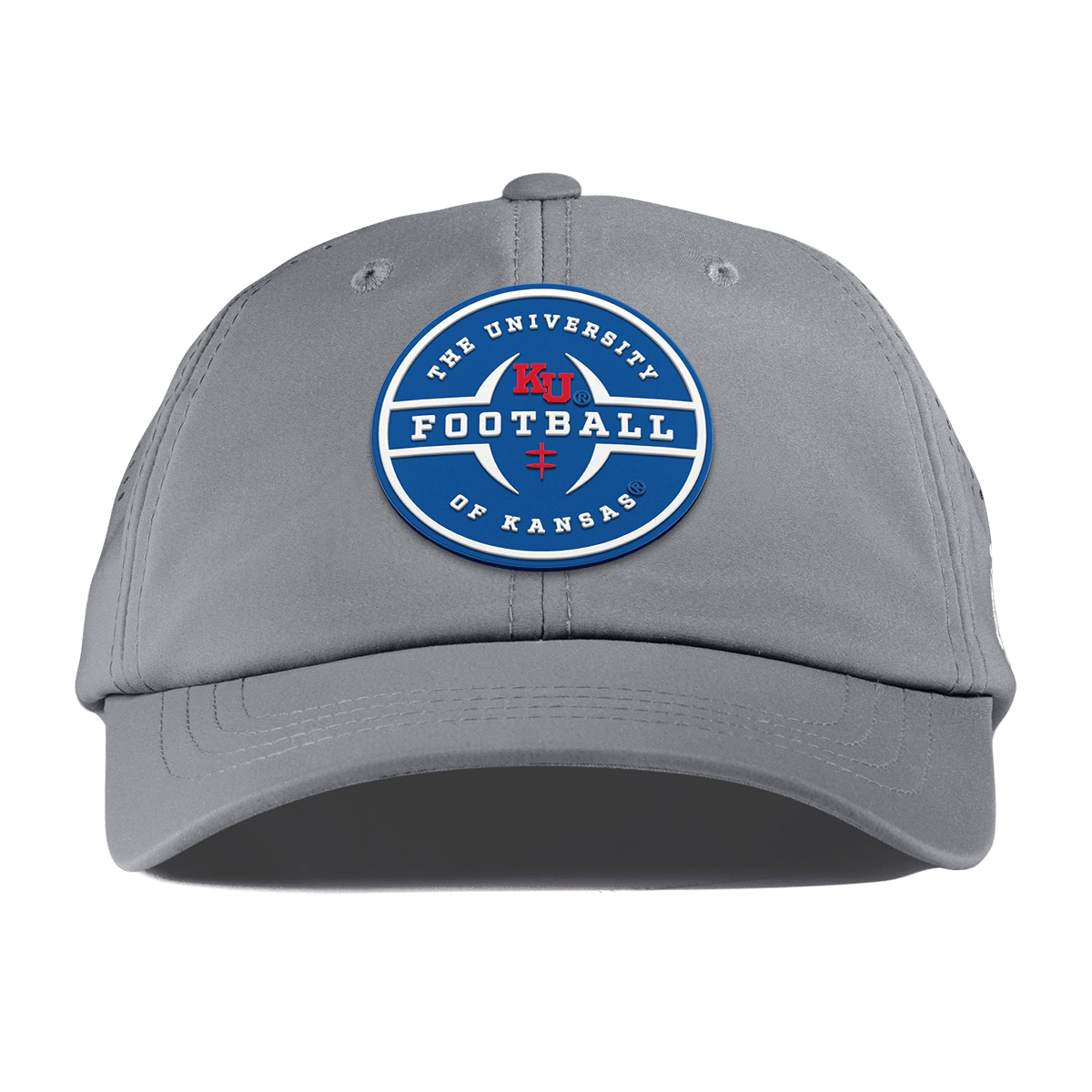 University of Kansas "Kansas Football Legacy" Performance Dad Hat Slate