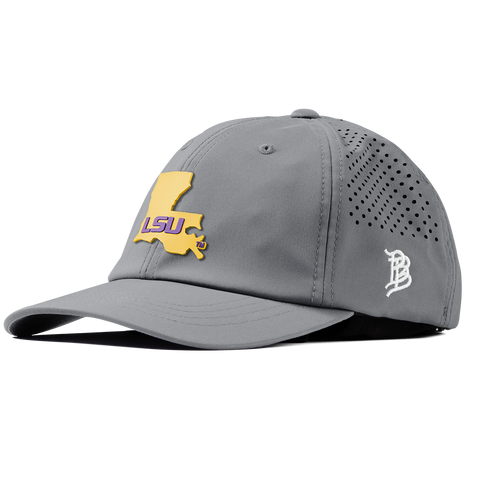 Louisiana State University "LSU Gold State" Performance Dad Hat Slate