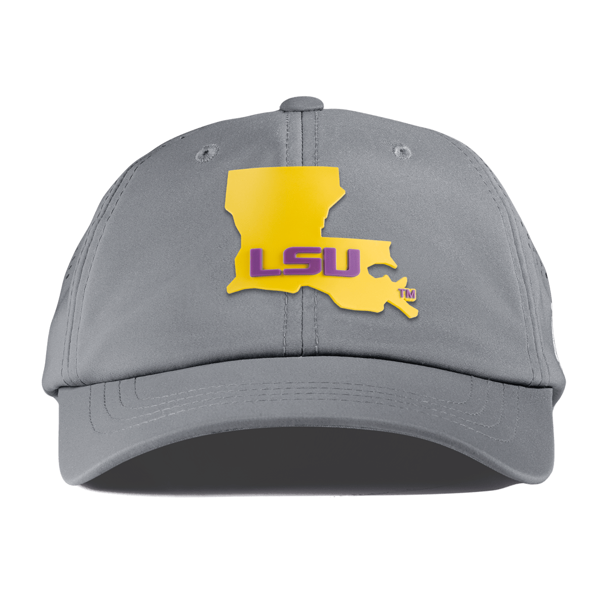 Louisiana State University "LSU Gold State" Performance Dad Hat Slate