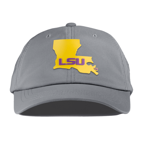 Louisiana State University "LSU Gold State" Performance Dad Hat Slate