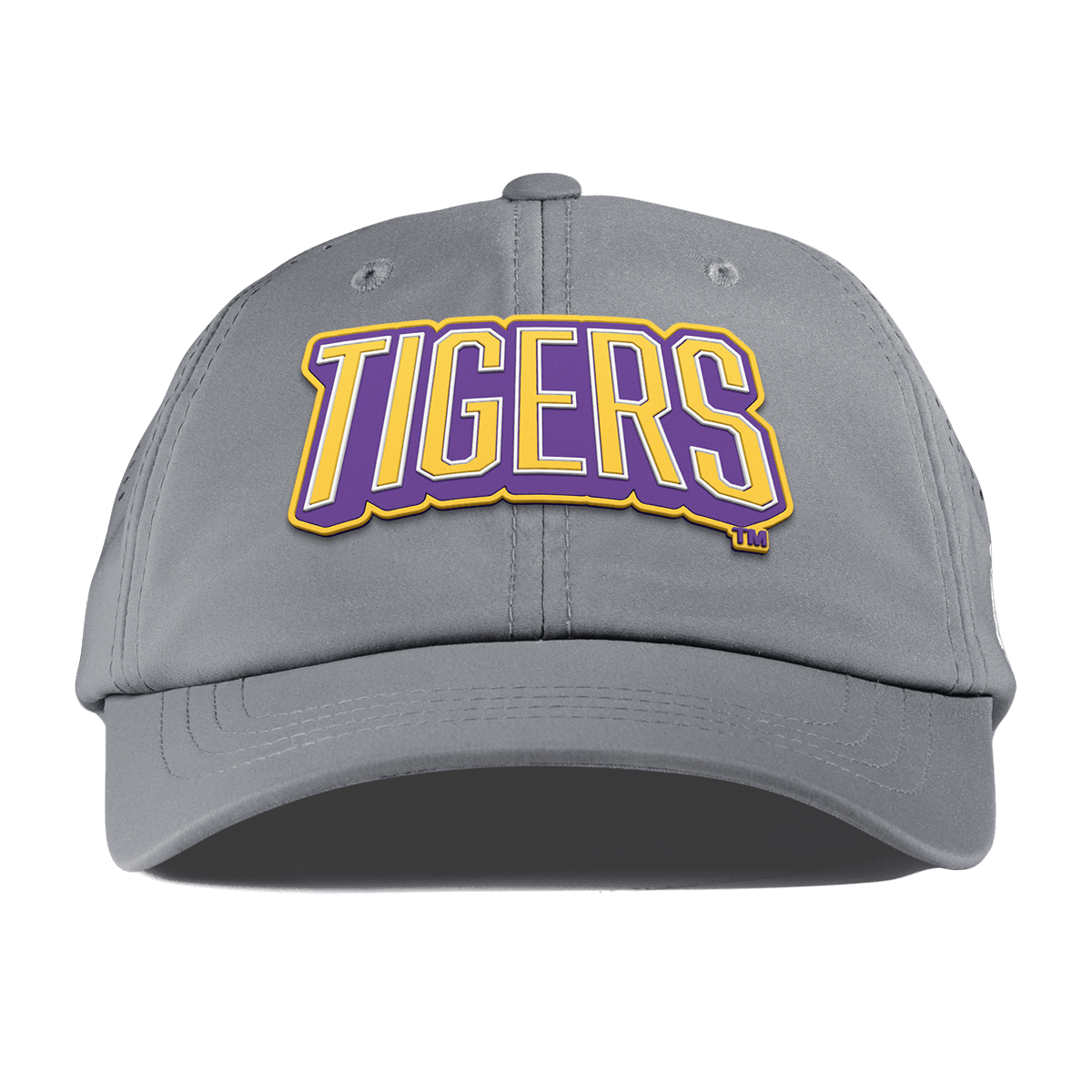 Louisiana State University "LSU Tigers Block" Performance Dad Hat Slate
