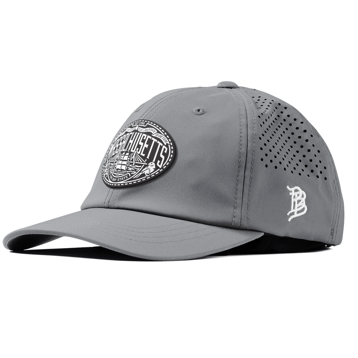 Massachusetts Traveler Performance Dad Hat Slate