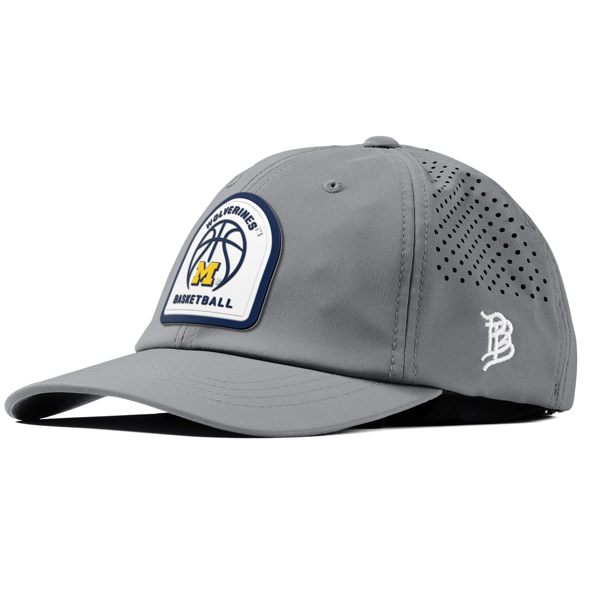 University of Michigan "Michigan Basketball" Performance Dad Hat Slate