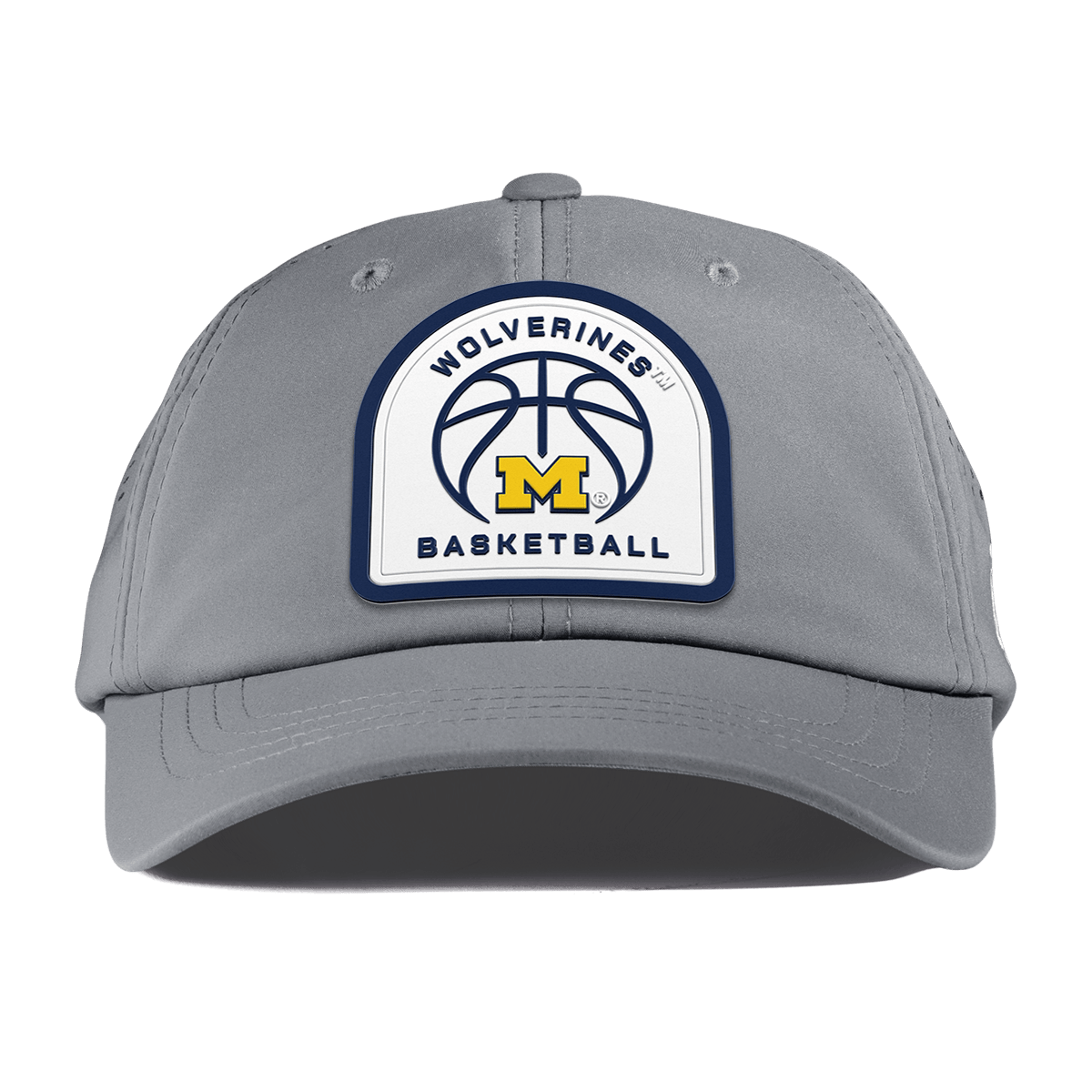 University of Michigan "Michigan Basketball" Performance Dad Hat Slate
