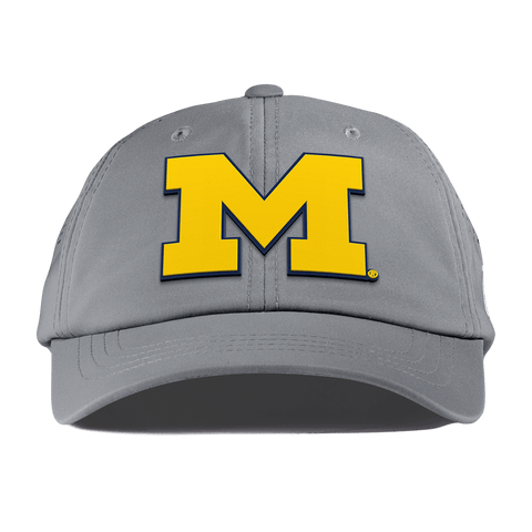 University of Michigan "Michigan Block" Performance Dad Hat Slate