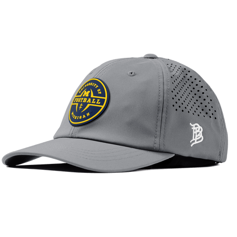 University of Michigan "Michigan Football Legacy" Performance Dad Hat Slate