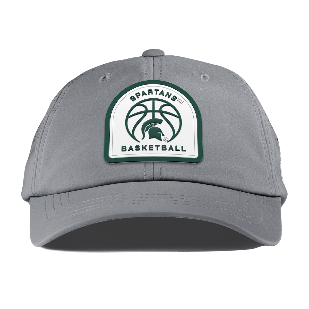 Michigan State University "Michigan State Basketball" Performance Dad Hat Slate
