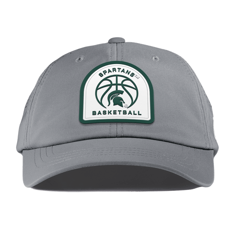 Michigan State University "Michigan State Basketball" Performance Dad Hat Slate