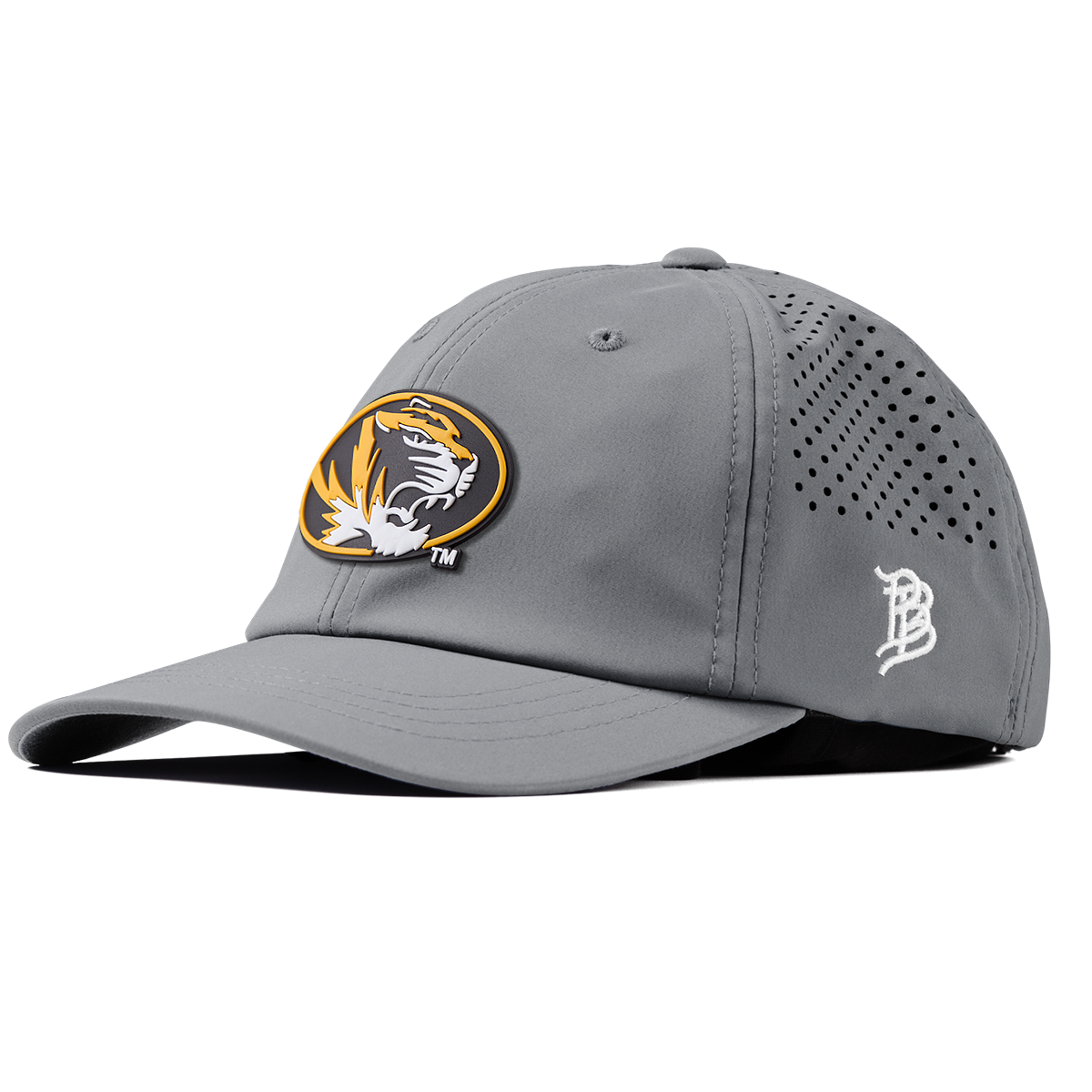 University of Missouri "Missouri Tigers Badge" Performance Dad Hat Slate