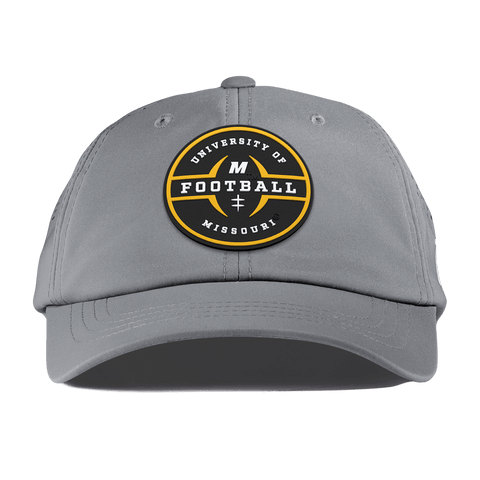 University of Missouri "Mizzou Football" Performance Dad Hat Slate