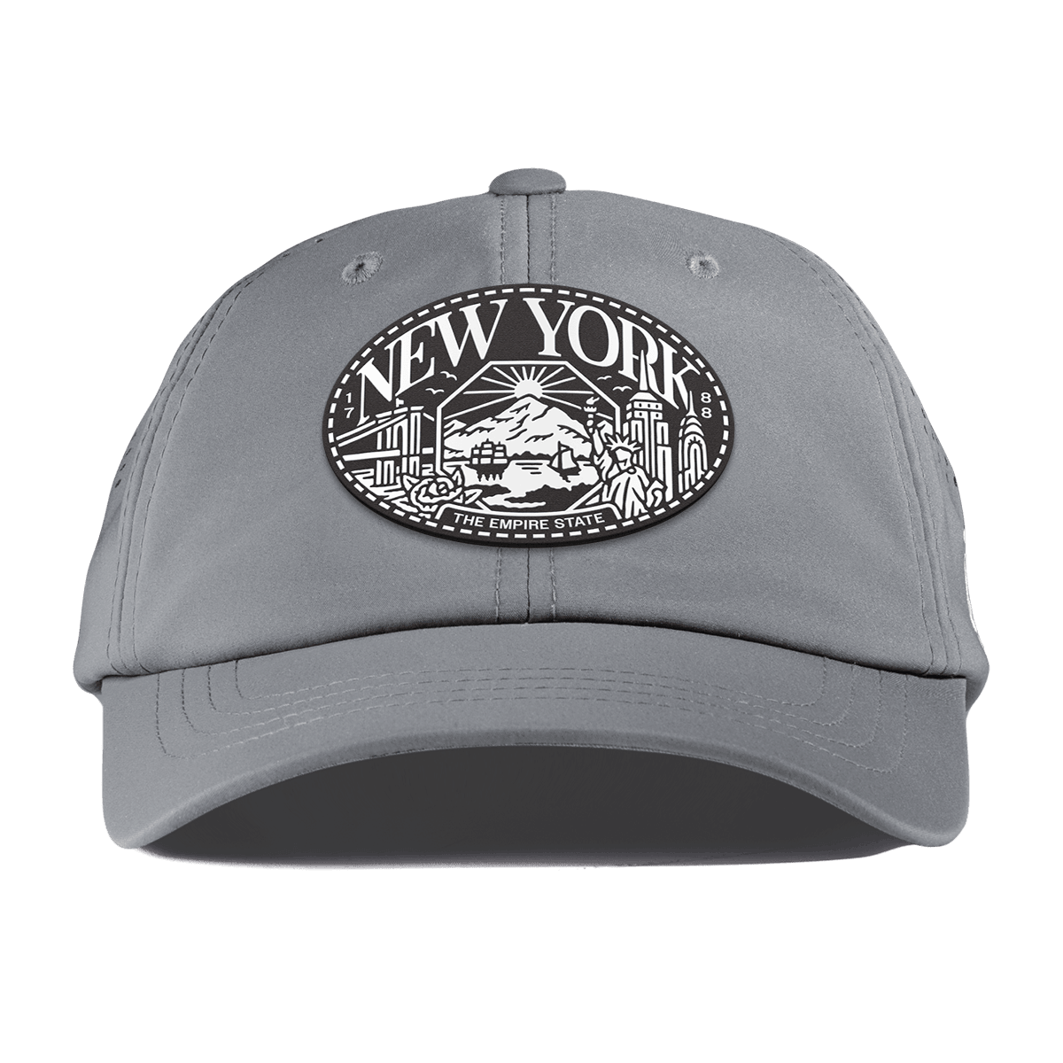 New York Traveler Performance Dad Hat Slate