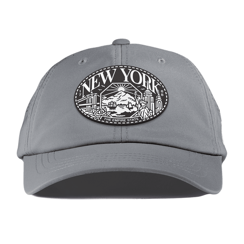New York Traveler Performance Dad Hat Slate