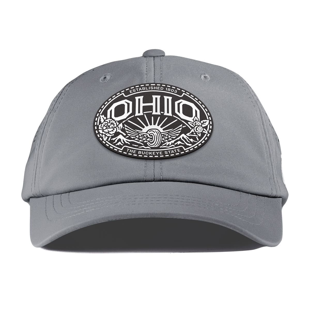 Ohio Traveler Performance Dad Hat Slate