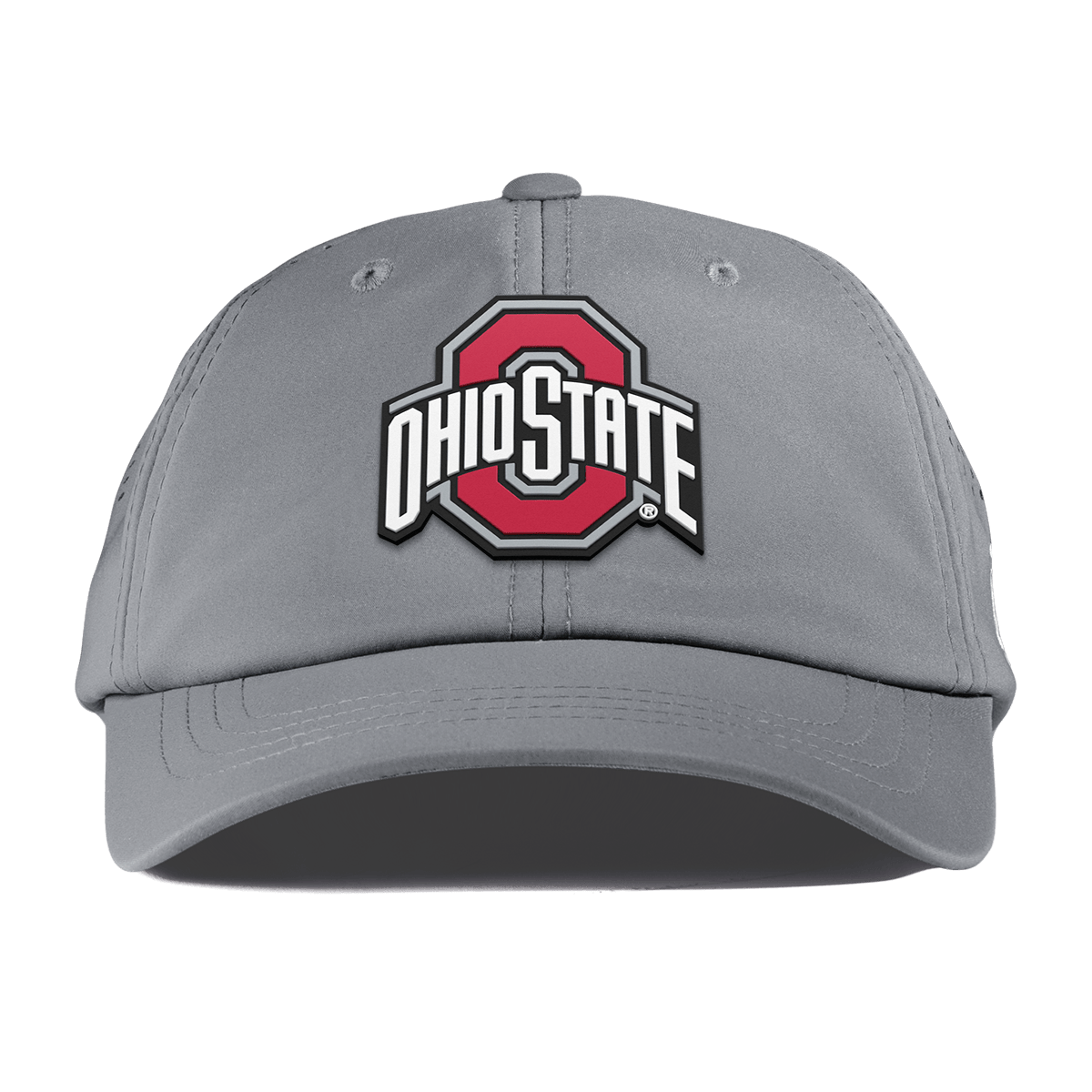 Ohio State University "Ohio State Gray Team Logo" Performance Dad Hat Slate