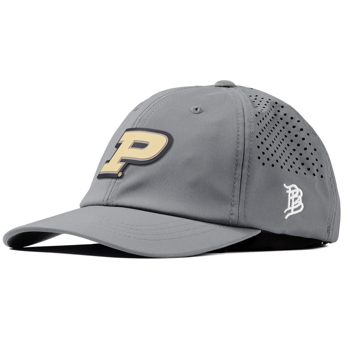Purdue University "Purdue Block" Performance Dad Hat Slate