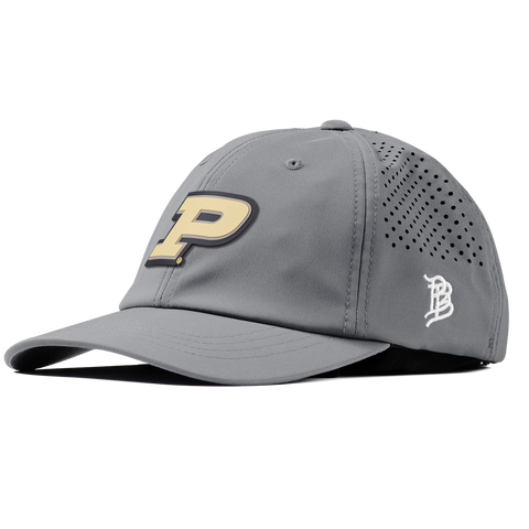 Purdue University "Purdue Block" Performance Dad Hat Slate