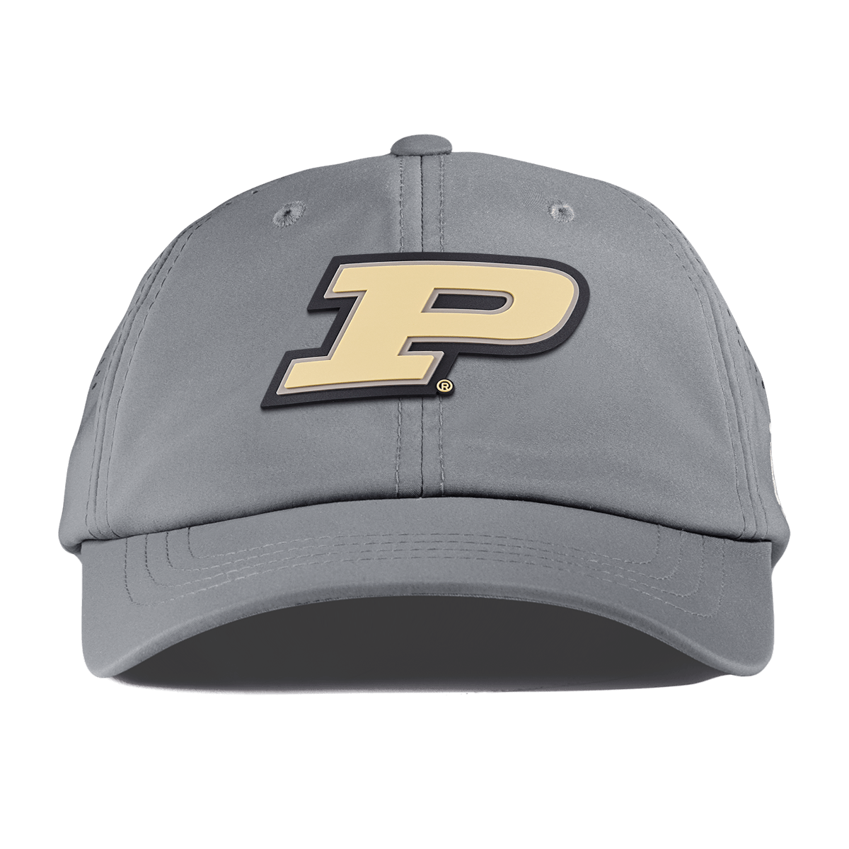 Purdue University "Purdue Block" Performance Dad Hat Slate
