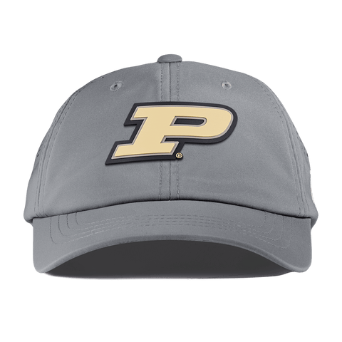 Purdue University "Purdue Block" Performance Dad Hat Slate