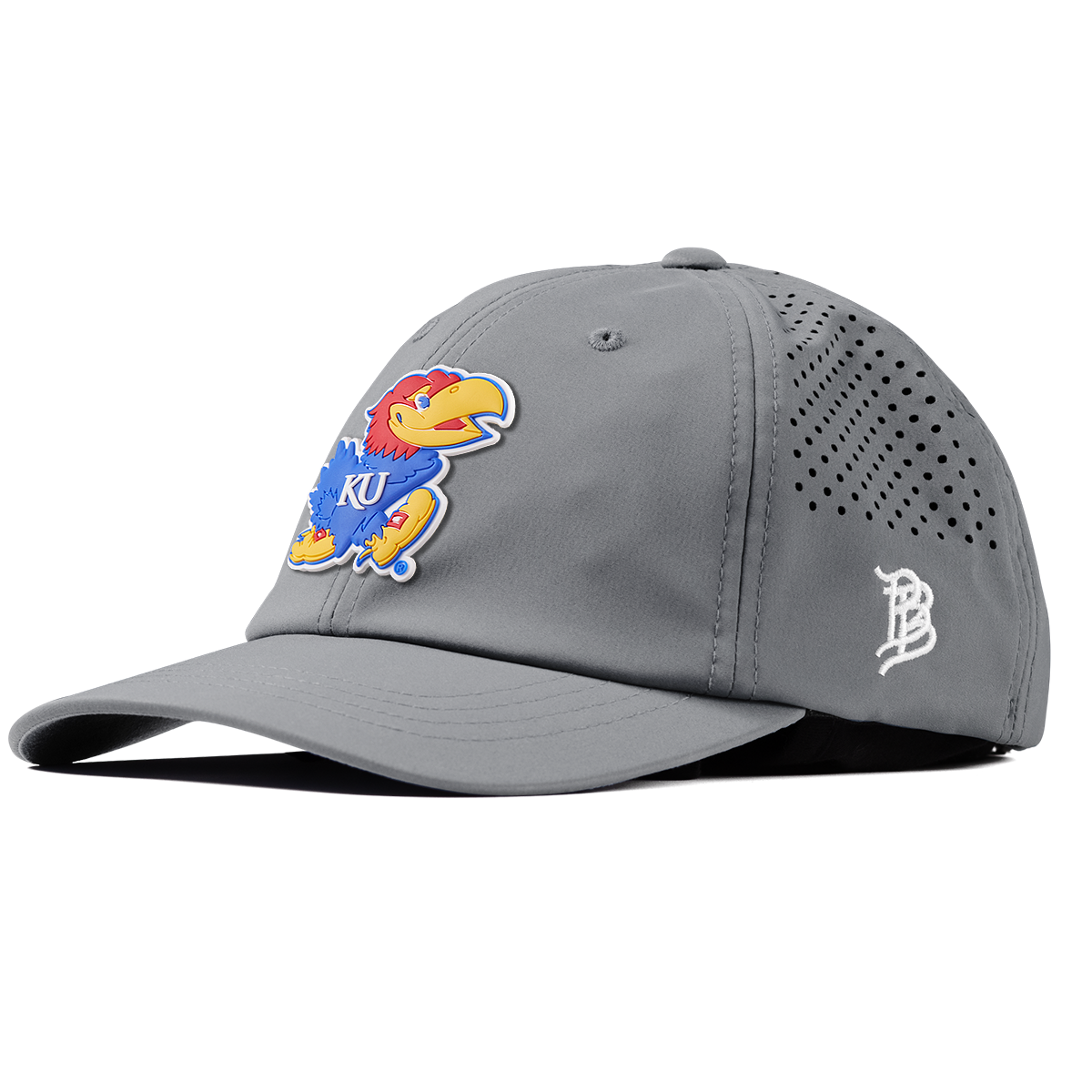 University of Kansas "Rock Chalk Jayhawk" Performance Dad Hat Slate