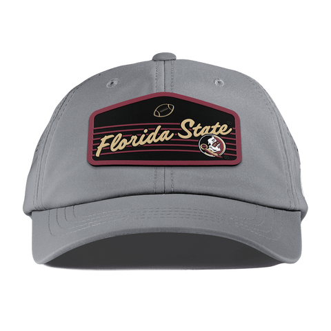 Florida State University "Seminole Football" Performance Dad Hat Slate