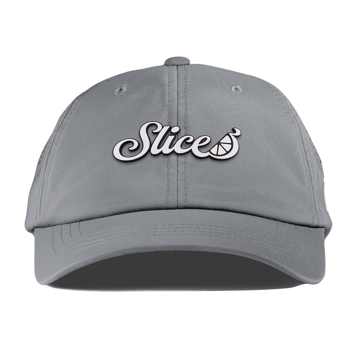 Sliced Script Performance Dad Hat Slate