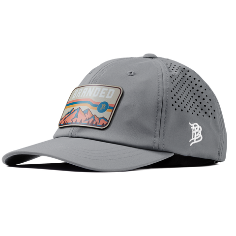 Sunset Horizon Performance Dad Hat Slate