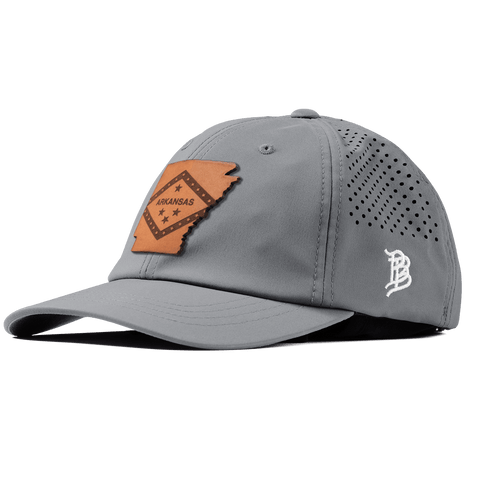 Arkansas 25 Performance Dad Hat Slate
