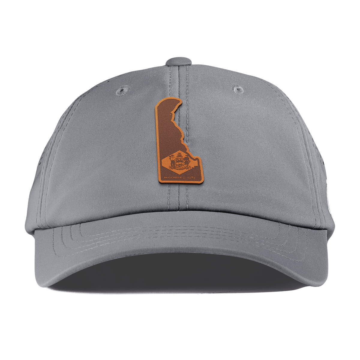 Delaware 1 Performance Dad Hat Slate
