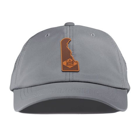 Delaware 1 Performance Dad Hat Slate