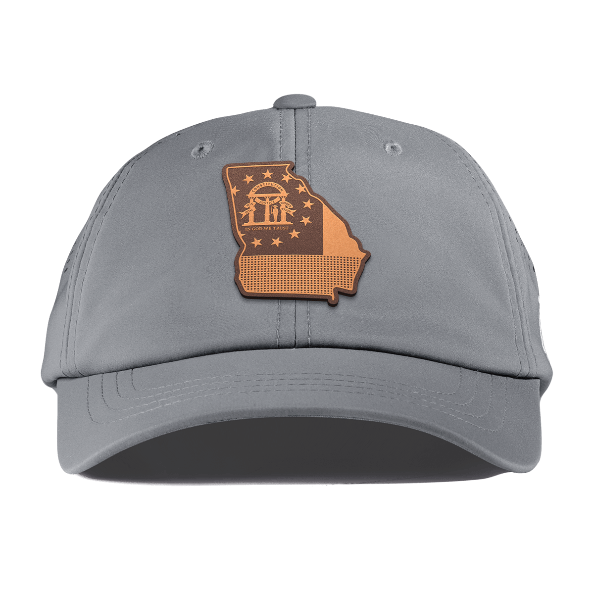 Georgia 4 Performance Dad Hat Slate