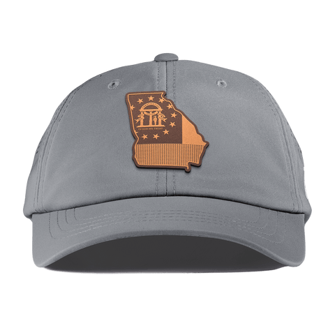 Georgia 4 Performance Dad Hat Slate