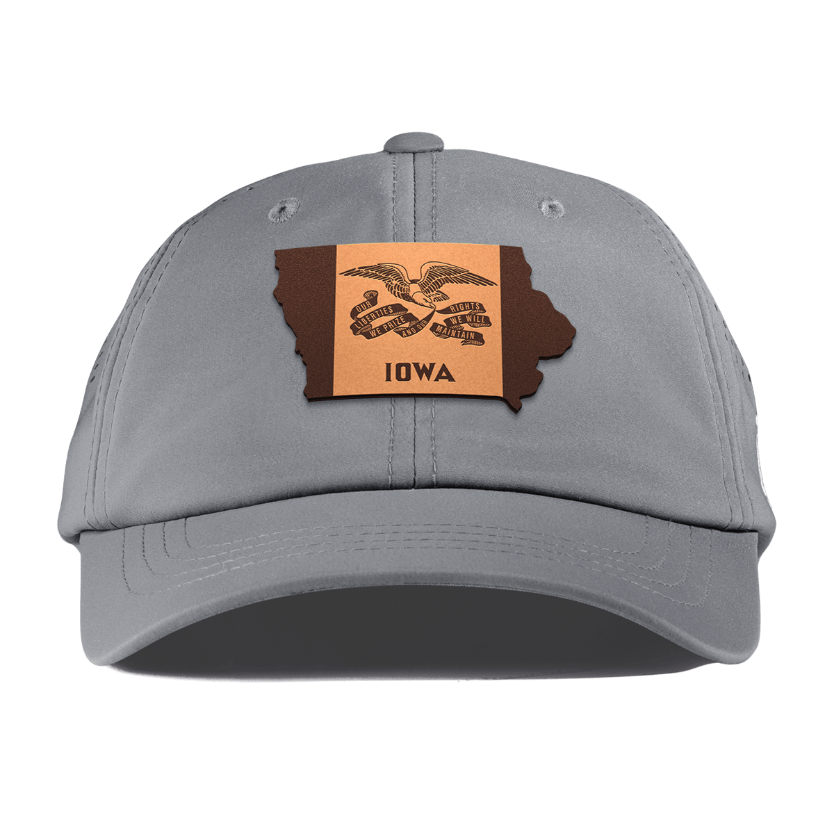 Iowa 29 Performance Dad Hat Slate