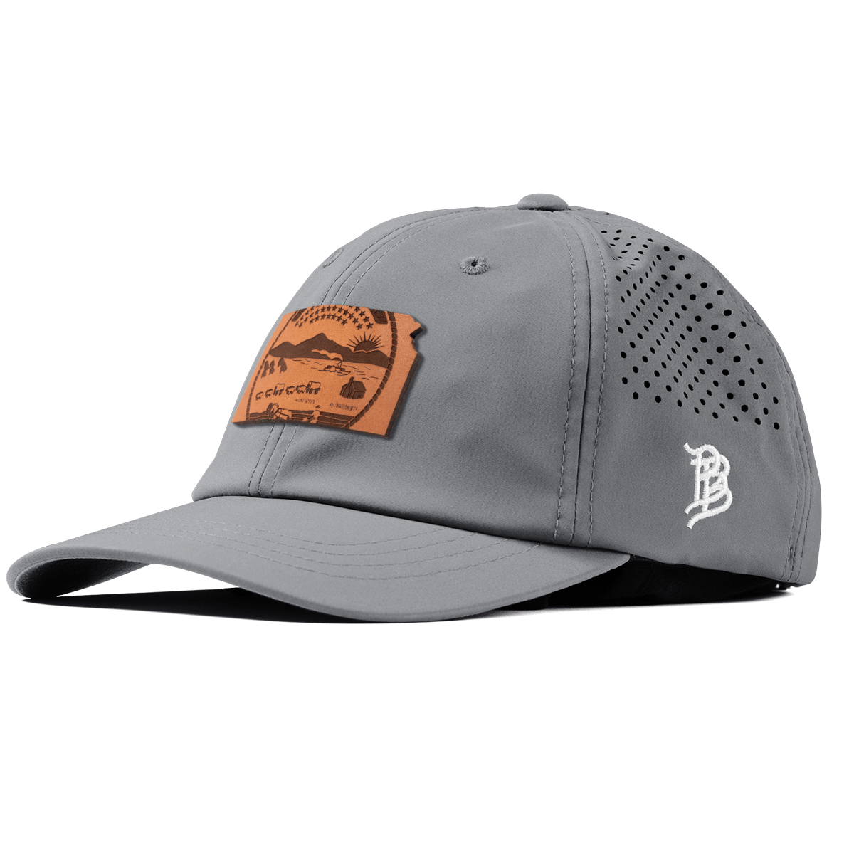 Kansas 34 Performance Dad Hat Slate