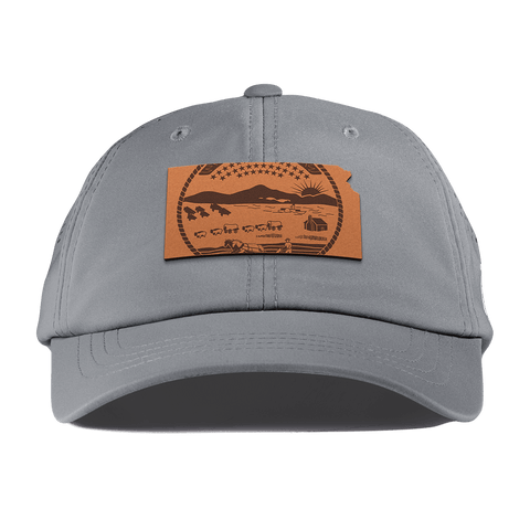 Kansas 34 Performance Dad Hat Slate