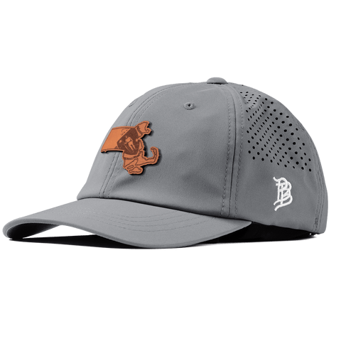 Massachusetts 6 Performance Dad Hat Slate