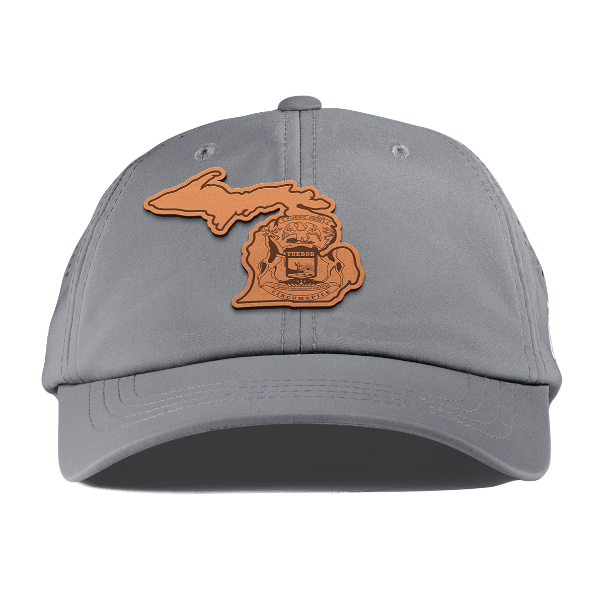 Michigan 26 Performance Dad Hat Slate