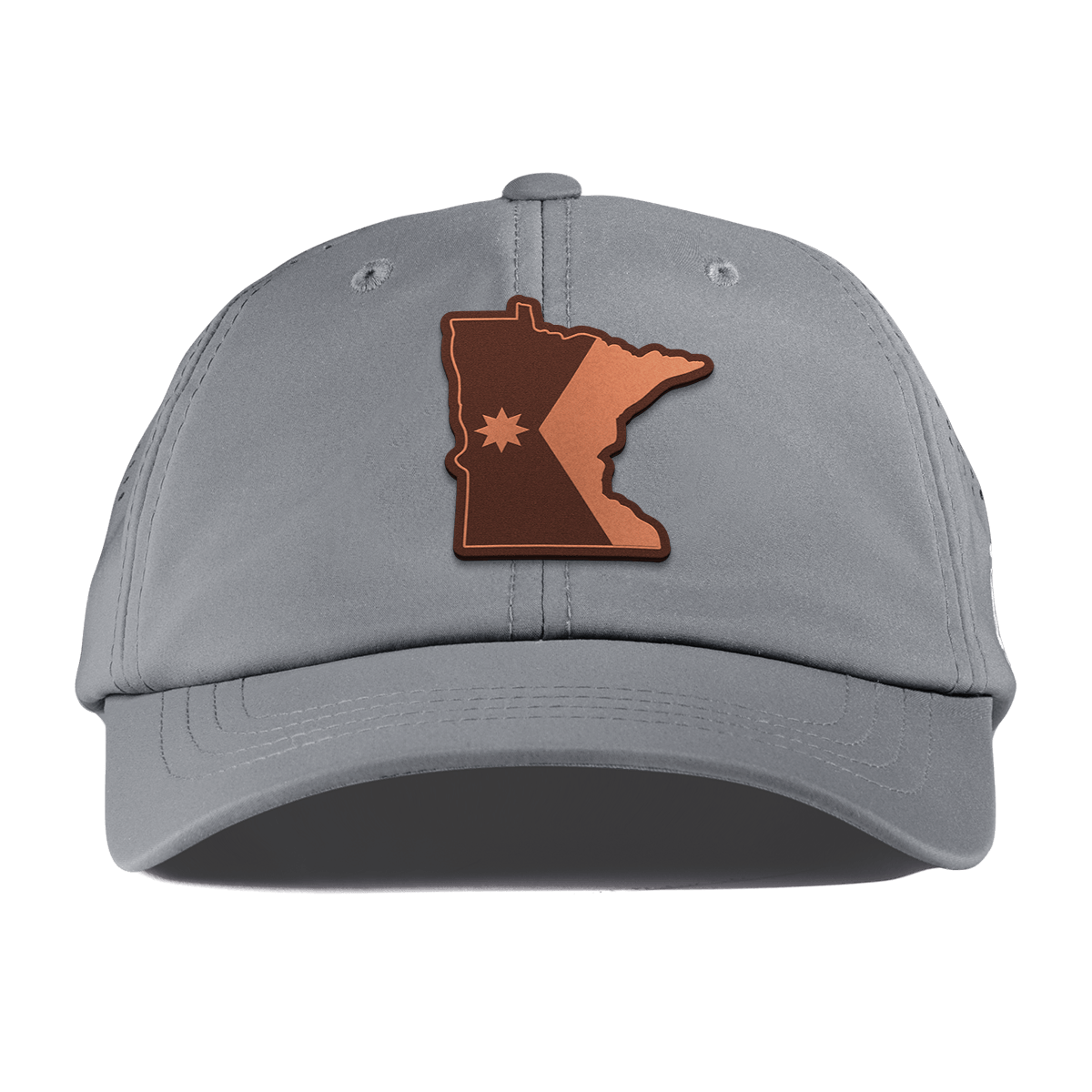 Minnesota 32 Performance Dad Hat Slate