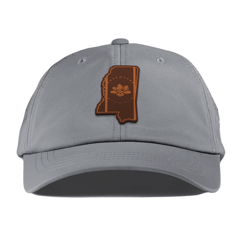 Mississippi 20 Performance Dad Hat Slate