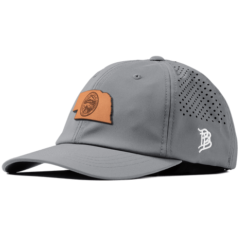Nebraska 37 Performance Dad Hat Slate