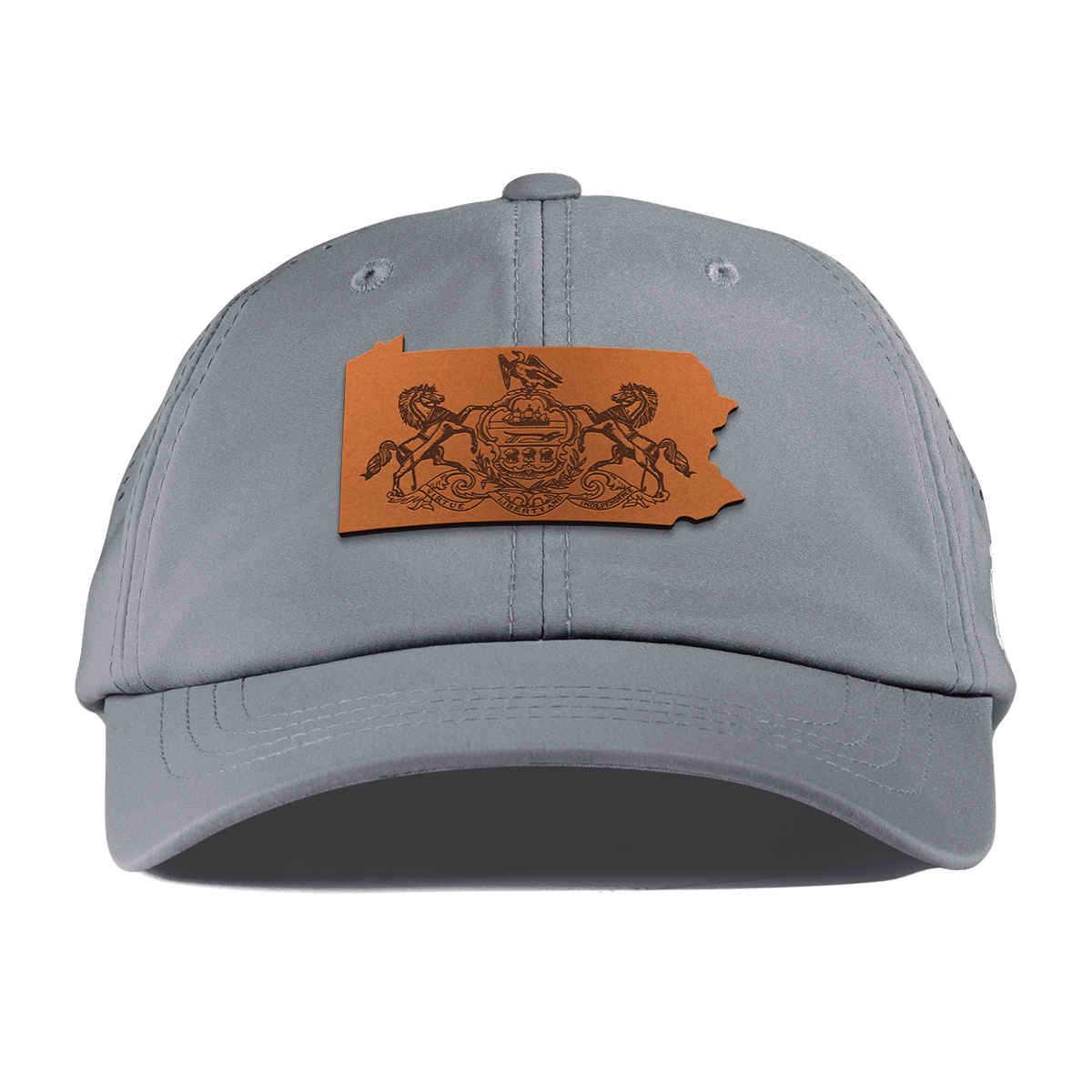 Pennsylvania 2 Performance Dad Hat Slate