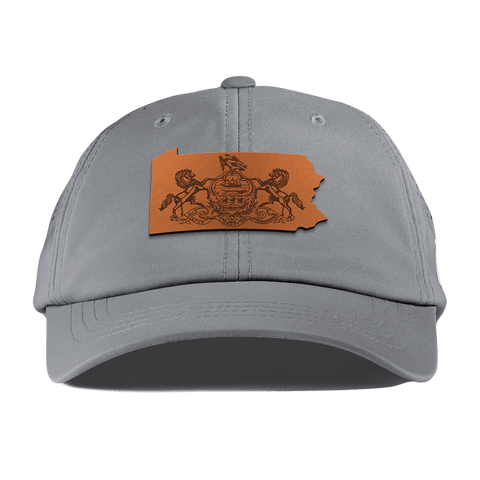 Pennsylvania 2 Performance Dad Hat Slate